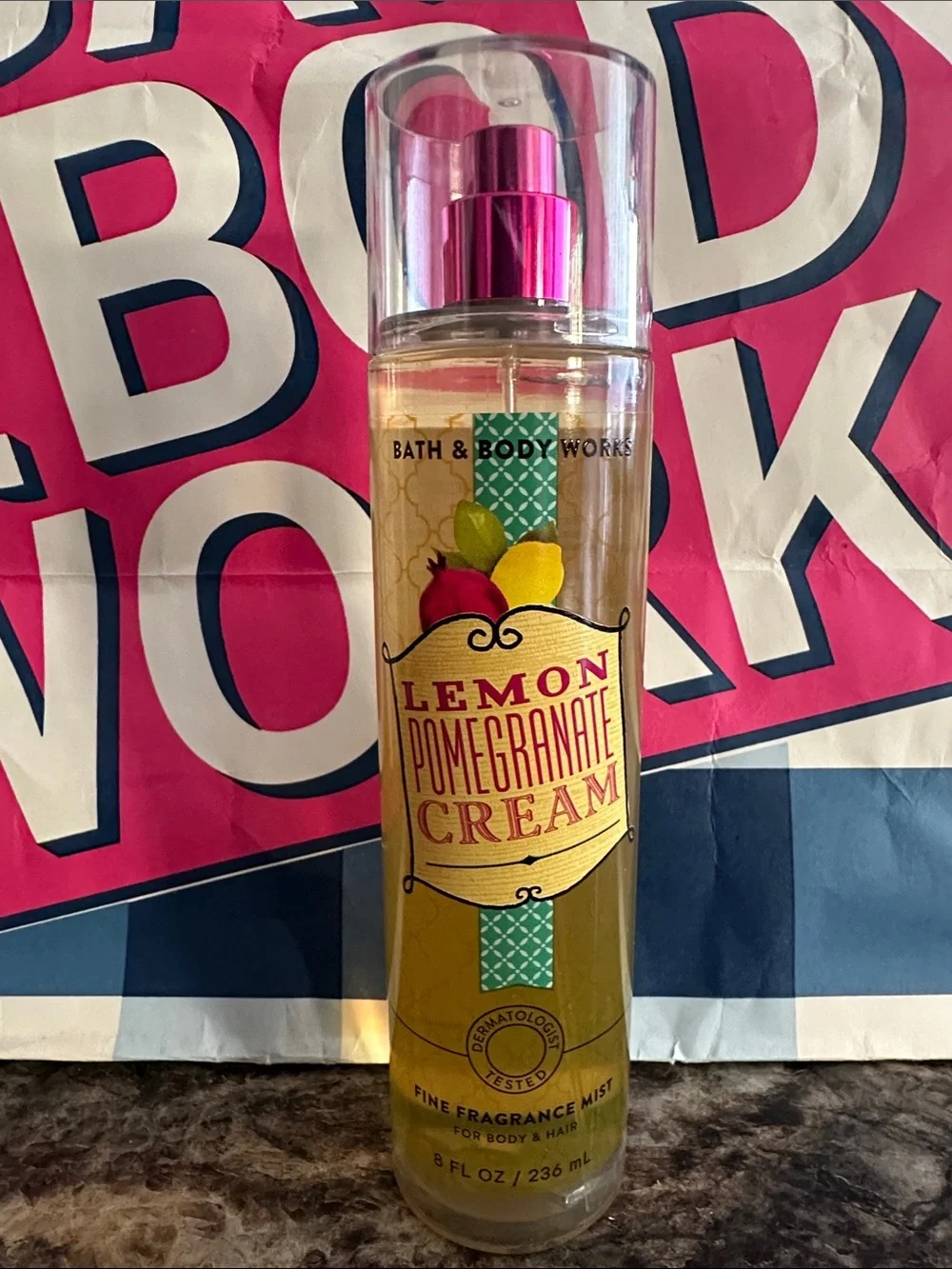 Bath & Body Works Lemon Pomegranate Cream